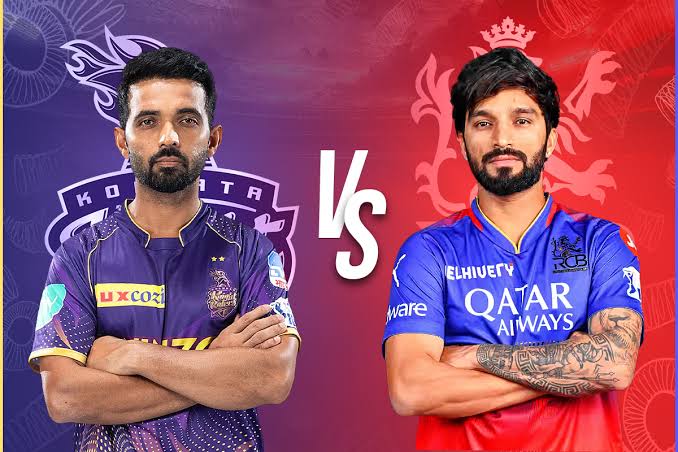 KKR VS RCB : Who’ll win today’s KKR vs RCB match at Eden Garden?